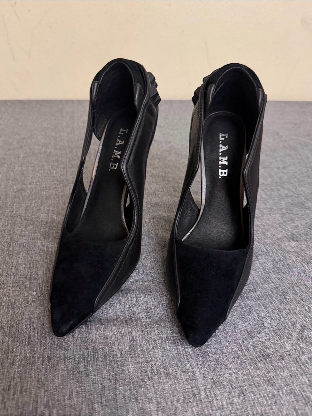 L.A.M.B. "Enforcer" Heel size 6.5